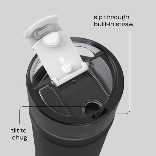 bubba 32 oz DualSip Insulated Stainless Steel Water Bottle - Office Siren - US 9916