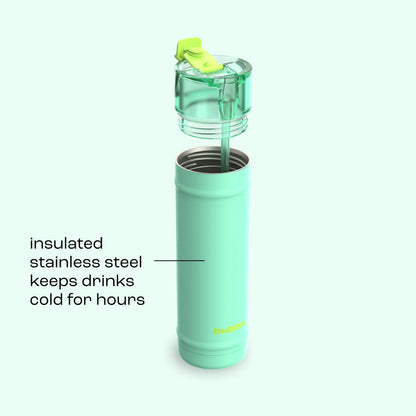 bubba 24 oz DualSip Insulated Stainless Steel Water Bottle - Tropical Eclipse - US 4238