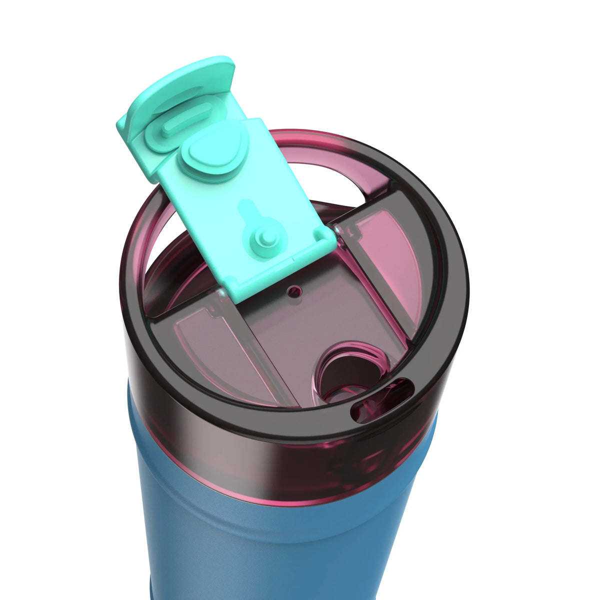 bubba 24 oz DualSip Insulated Stainless Steel Water Bottle - Blue Ribbon - US 1647