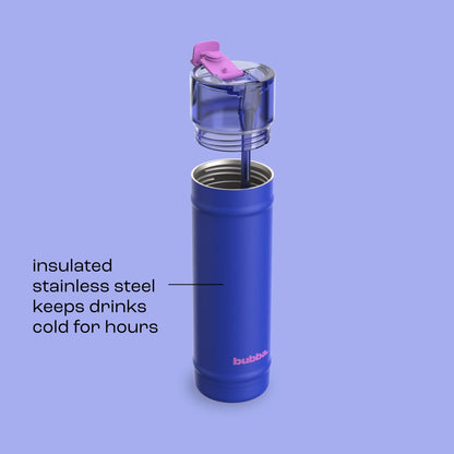 bubba 24 oz DualSip Insulated Stainless Steel Water Bottle - Ocean Energy - US 9447