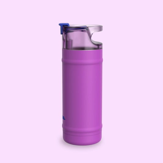 bubba 18 oz DualSip Insulated Stainless Steel Water Bottle - Mood Booster - US 9716