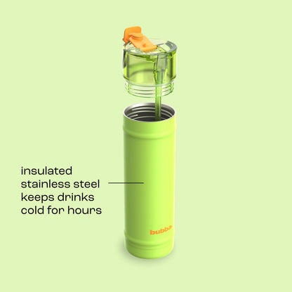 bubba 24 oz DualSip Insulated Stainless Steel Water Bottle - Glow Up - US 4647