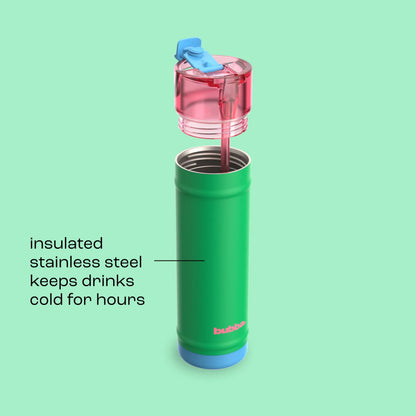 bubba 24 oz DualSip Insulated Stainless Steel Water Bottle - Fresh Serve - US 5062
