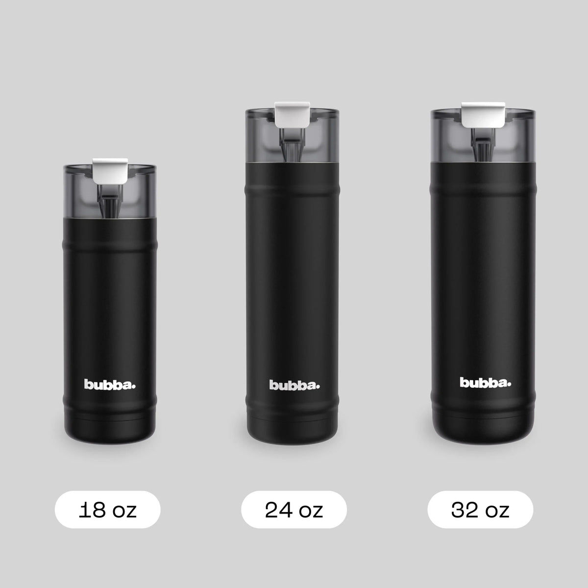 bubba 18 oz DualSip Insulated Stainless Steel Water Bottle -  Office Siren - US 7873