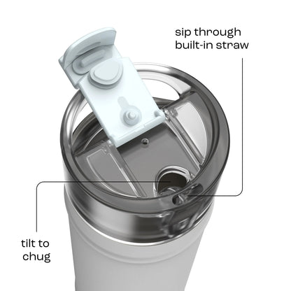 bubba 24 oz DualSip Insulated Stainless Steel Water Bottle - Fresh Kicks - US 4400