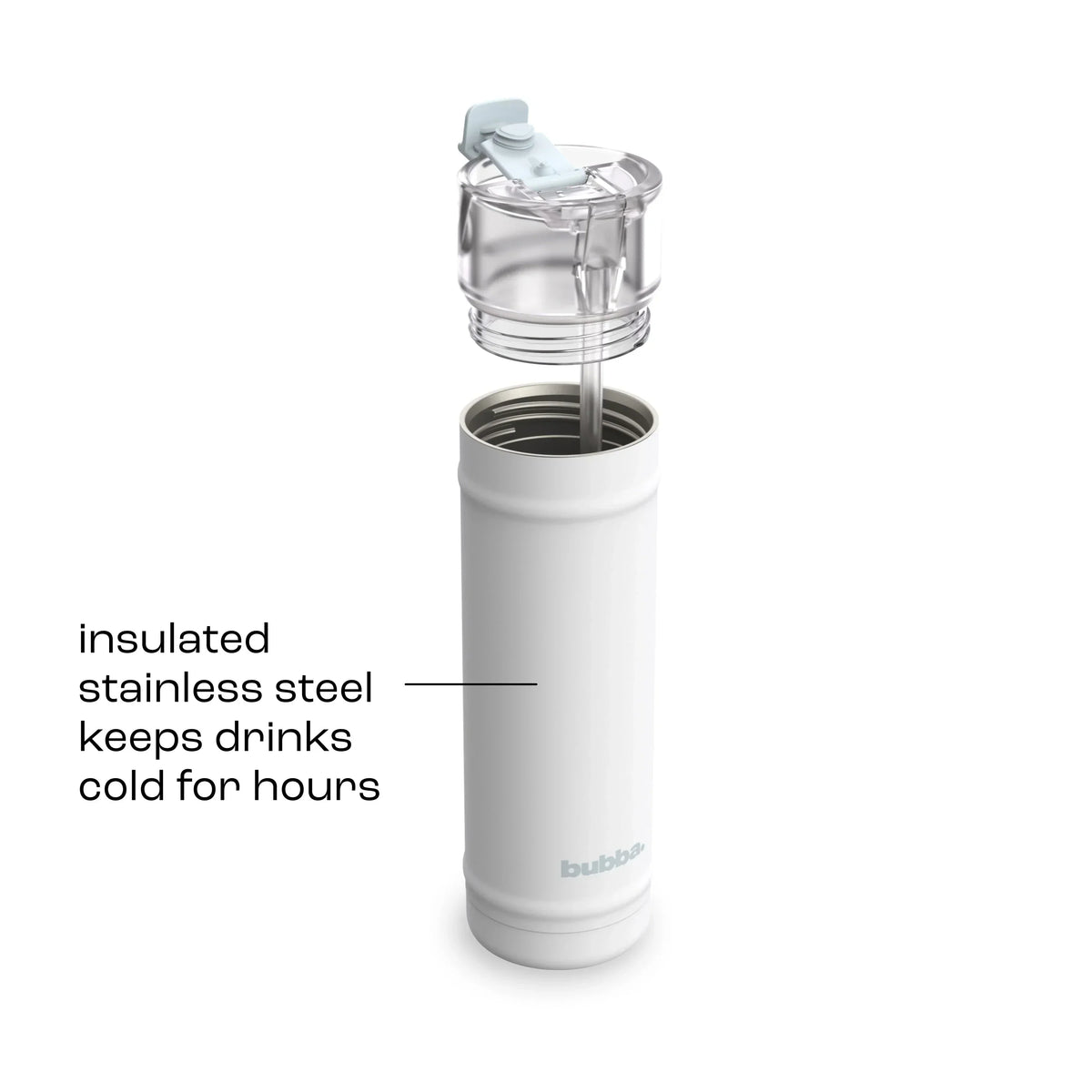 bubba 24 oz DualSip Insulated Stainless Steel Water Bottle - Fresh Kicks - US 4400