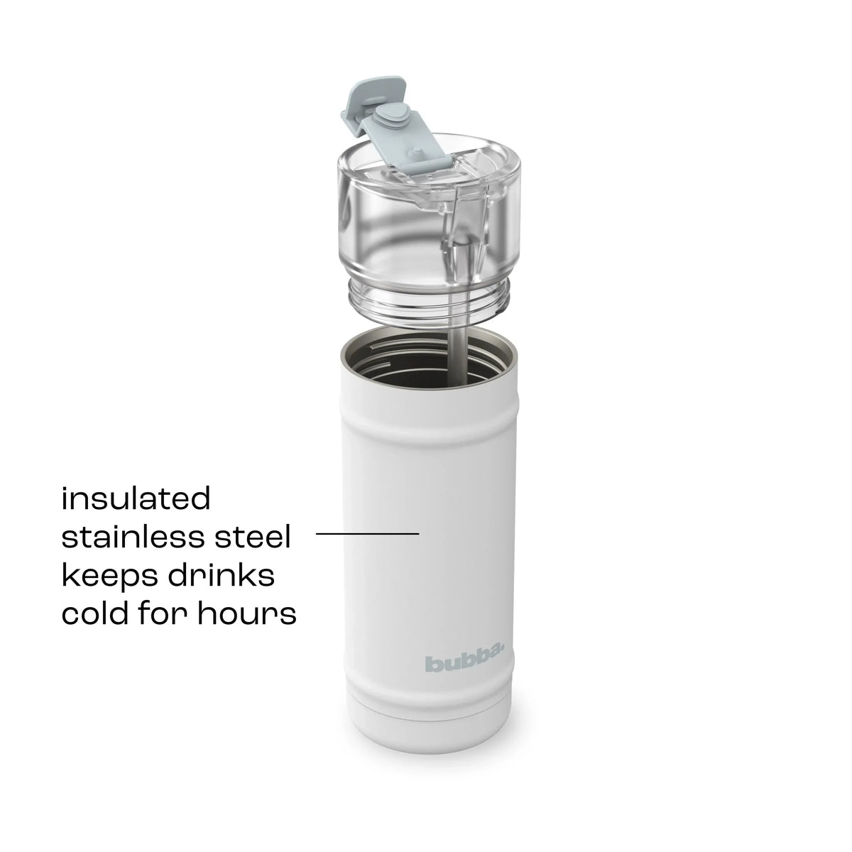 bubba 18 oz DualSip Insulated Stainless Steel Water Bottle - Fresh Kicks - US 4399