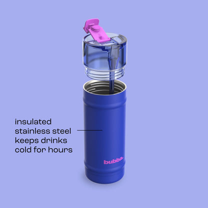 bubba 18 oz DualSip Insulated Stainless Steel Water Bottle - Ocean Energy - US 5068